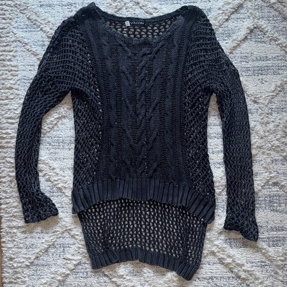 Volcom Fishin Open Cable Sweater